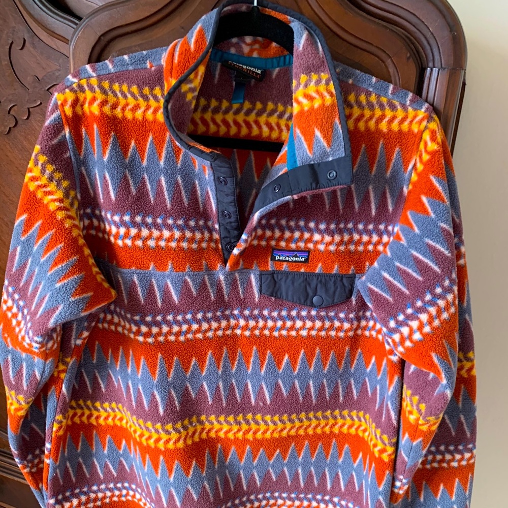 Patagonia Synchilla Large Aztec print